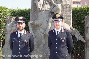 Viterbo - Carabinieri - Federico Lombardi e Felice Bucalo