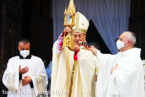 Viterbo - 4 settembre - Il vescovo Lino Fumagalli