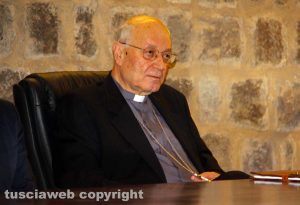 Viterbo - Il vescovo Lino Fumagalli