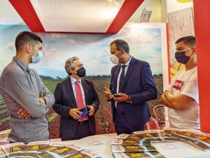 Francesco Battistoni al Macfrut e Fieravicola a Rimini