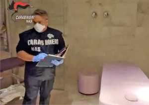 Carabinieri Nas - Controlli in centri benessere