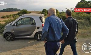 Rave party - Chi l'ha visto al lago di Mezzano - Una delle auto lasciate