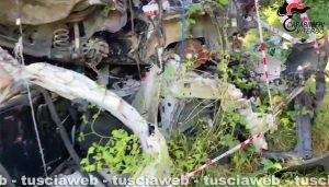 Ronciglione - “Cannibalizzavano” auto rubate per rivenderle a pezzi, due arresti