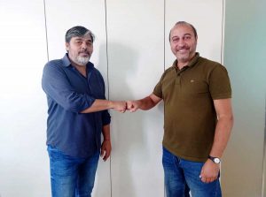 Sport - Il presidente dell'Active network Cuboni e quello del Pianoscarano Valenti