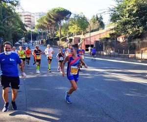 Sport - Atletica - Claudia Vincenti alla maratona di Roma
