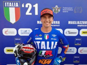 Sport - Motocross - Alessandro Lupino con la maglia della nazionale italiana