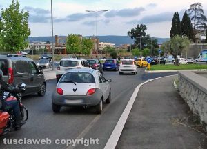 Viterbo - Rotatoria sulla Cassia nord