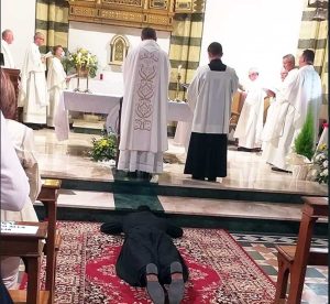Castel Sant'Elia - La messa per i voti dei seminaristi micheliti