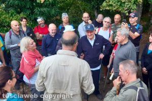 Renzo Anselmi raggiunge la cima della Palanzana