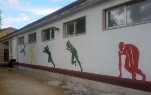 Viterbo - Gli spogliatoi del campo scuola