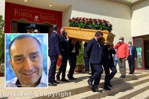 Viterbo - I funerali di Piero Sagone
