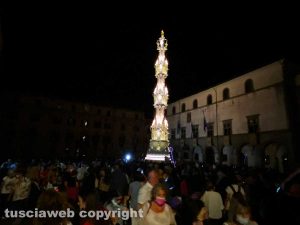 Viterbo - 3 settembre - Gloria in piazza del comune