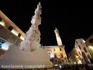 Viterbo - 3 settembre - Gloria in piazza del comune