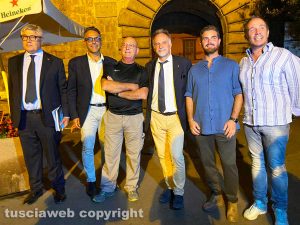 Vitorchiano - Il ministro Garavaglia con alcuni candidati