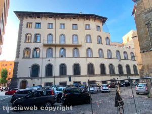 Viterbo - Largo Marconi - Il palazzo della Banca d'Italia