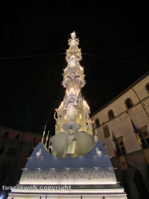 Macchina di santa Rosa 2021 - L'accensione di Gloria