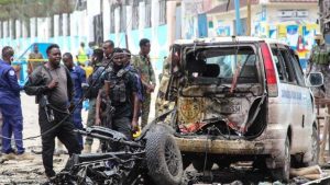 Somalia - Attacco kamikaze a Mogadiscio
