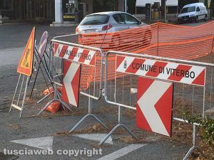 Viterbo - Cantiere a Porta Romana