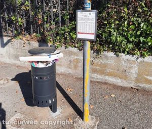 Viterbo - Il cestino al Riello