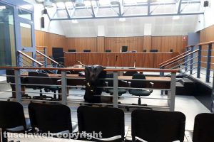 Viterbo - Un'aula del tribunale