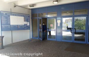 Viterbo - L'ingresso del tribunale