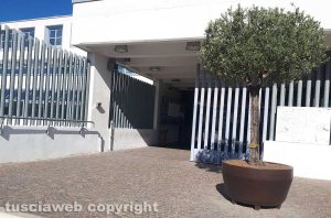 Viterbo - L'ingresso del tribunale