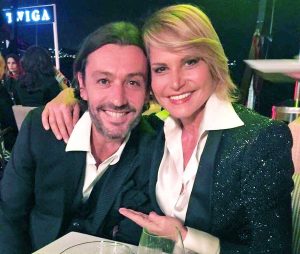 Rossano Rubicondi e Simona Ventura