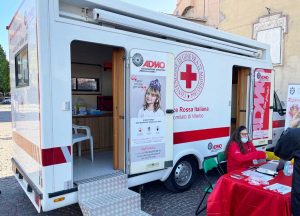 Viterbo - Il camper per le attività dell'Admo