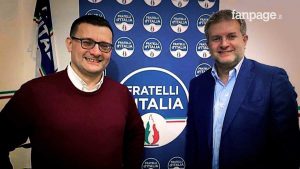 Roberto Jonghi Lavarini, il Barone nero, e Carlo Fidanza