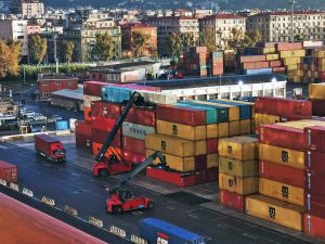 Il porto di Civitavecchia