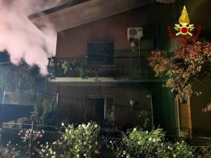 Abitazione a fuoco a Gorizia