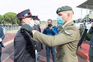 Viterbo - Esercito - Cerimonia di consegna dei gradi di maresciallo agli allievi del 22esimo corso "Osare"