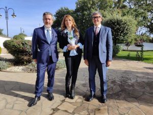 Francesco Battistoni con Sara De Luca e Onofrio Rota