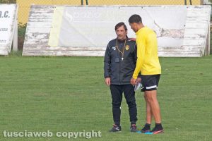 Sport - Calcio - Viterbese - Giuseppe Raffaele e Luan Capanni