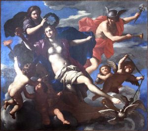 “Trionfo di Venere” di Giovan Francesco Romanelli (1610-1662)