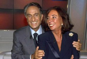 Emilio Fede e Diana de Feo