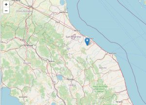 Terremoto di magnitudo 4,3 tra Pesaro e Urbino