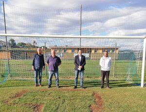 Montalto di Castro - Montalto e Pescia Legate insieme dona 2 reti da calcio all'Asd nuova Pescia Romana 2004