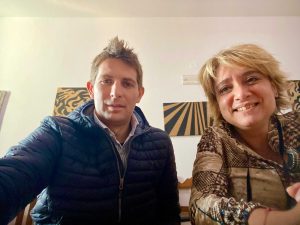 Tarquinia - I consiglieri comunali Manuel Catini Arianna Centini