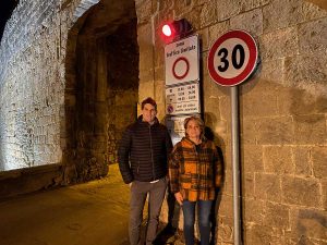 Tarquinia - I consiglieri comunali Arianna Centini e Manuel Catini