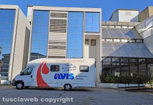 Montefiascone - La donazione di sangue all'istituto Carlo Alberto Dalla Chiesa