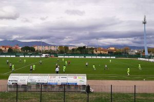 Sport - Calcio - Flaminia - I rossoblù in campo
