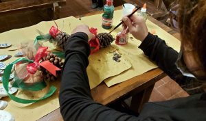 Orte - Le pigne preparate dell'associazione I fiori sul tufo
