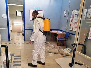 Coronavirus - Una sanificazione