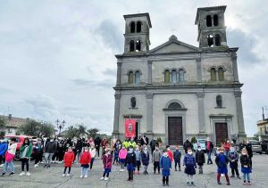 I bambini delle scuole di Bassano in Teverina