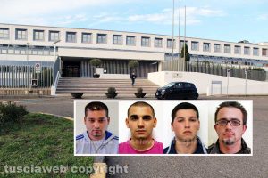 Omicidio Zappa - Nei riquadri i rapinatori che lo hanno ucciso