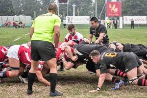 Sport - Rugby - Civitavecchia - La squadra in azione
