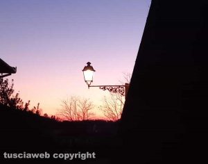 Viterbo - Una serata d'autunno.