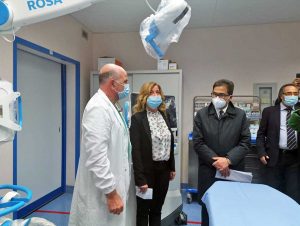 Civitavecchia - L'assessore regionale alla Sanità D'Amato visita l'ospedale San Paolo