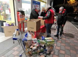 Civitavecchia - La colletta alimentare dell'Ordine di Malta